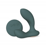 Vibrator Anal Cu Telecomanda HUGO 2, Verde, Lelo