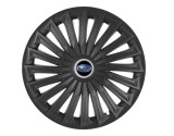 Cumpara ieftin Set 4 capace roti pentru Subaru, model Joy Black, R15, Autohelix MSA