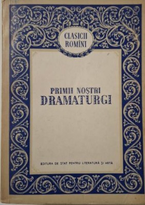 Primii nosti dramaturgi foto