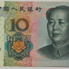 BANCNOTA 10 YUAN - RP CHINEZA / CHINA, anul 2005 *cod 643 B = A.UNC