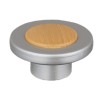 Buton pentru mobila rotund, din plastic, 1103-04, alun