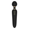 Aparat de masaj dublu DREAMTOYS Elite Noah Dual Wand, cu două capete, pentru corp și zonele intime, 7 funcții de vibrație, negru