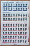 TIMBRE ROMANIA LP 1451/1998 -TROIȚE - Set de 3 coli 50 timbre -MNH