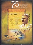 DB1 Aviatie 75 Ani Liberia Primul Zbor Solitar in Jurul Lumii SS MNH, Nestampilat