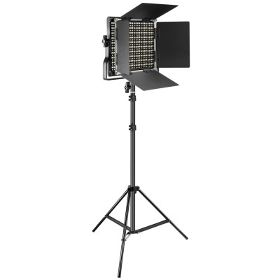 Lumina de studio LED-NL660, Bi-color, 660 leduri, 40W, Black foto