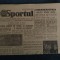 ZIARUL SPORTUL 4 OCTOMBRIE 1983