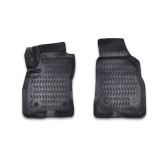 Set 2 covorase cauciuc compatibile Fiat Doblo 2 pentru fata 2010->