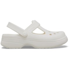 Saboti Crocs Toddler Classic Mary Jane Clog Alb - Chalk