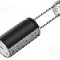Condensator electrolitic, 100&micro;F, 35V DC, PANASONIC - EEUFR1V101B