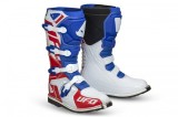 Cizme Motocross Ufo Plast OBSIDIAN, culoare Alb/Albastru/Rosu, marime 46 Cod Produs: MX_NEW BO006BC46