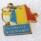 Insigna, pin - Solidarite Roumanie