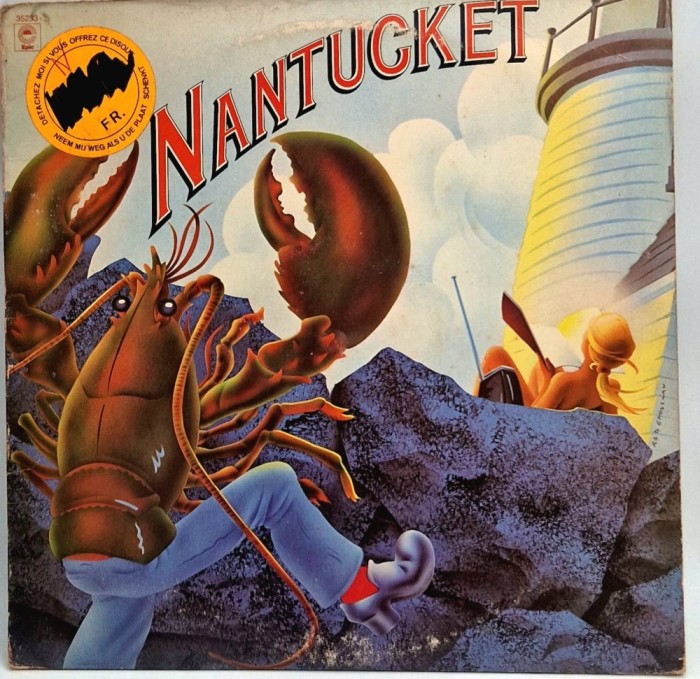Nantucket &lrm;&ndash; Nantucket NM / VG+ vinil Lp disc muzica hard rodk Epic SUA 1978