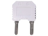 Adaptor Banană 4mm x2 Mufă K