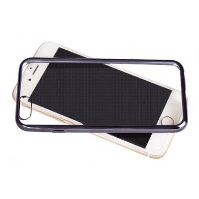 Husa Silicon Clear Sam G390 Galaxy Xcover4 Negru foto