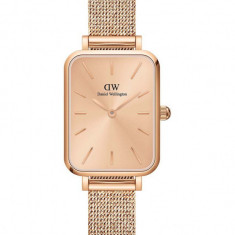 Daniel Wellington ceas Quadro 20x26 femei, culoarea roz