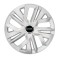 Set 4 capace roti Raven Gri R15, pentru gama auto SMART