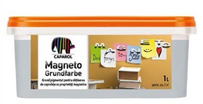 Grund pigmentat MAGNETO Grundfarbe pentru obținerea de suprafețe cu proprietăți magnetice 1 L