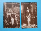 ROMANIA,1916 -2 Carti postale , circulat/necirculat-familia regala