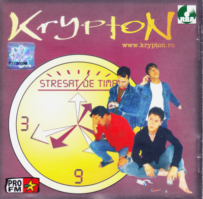 CD Rock: Krypton &amp;ndash; Stresat de timp ( 2002, original, stare foarte buna ) foto