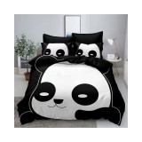 Cumpara ieftin Lenjerie de pat din Bumbac finet cu imprimeu 3D INN1013