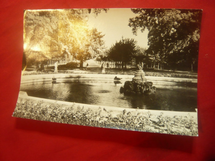 Ilustrata Galati - Vedere din Parc circulat 1961