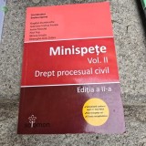 Minispete, vol II Drept procesual civil - Evelina Oprina editia II-a