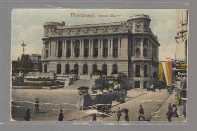 CPIB 20924 CARTE POSTALA - BUCURESTI. CERCUL MILITAR foto