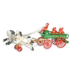 Caruta de pompieri-decoratiune fonta HA-72