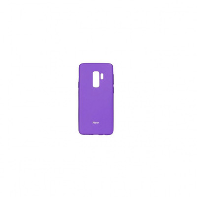 Husa Compatibila cu Samsung Galaxy S9+ Plus Roar Colorful Jelly Case - Mov Mat foto