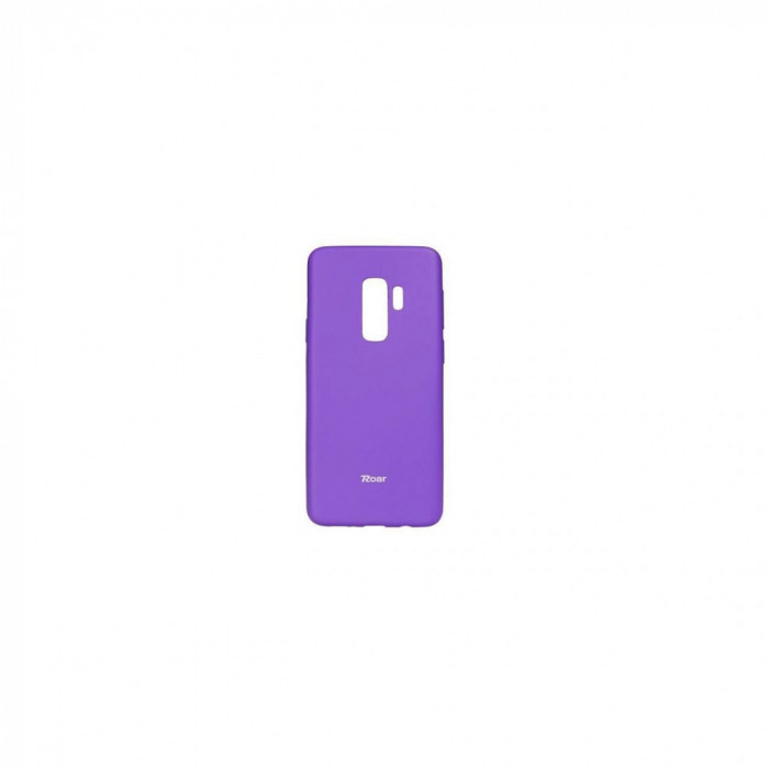 Husa Compatibila cu Samsung Galaxy S9+ Plus Roar Colorful Jelly Case - Mov Mat