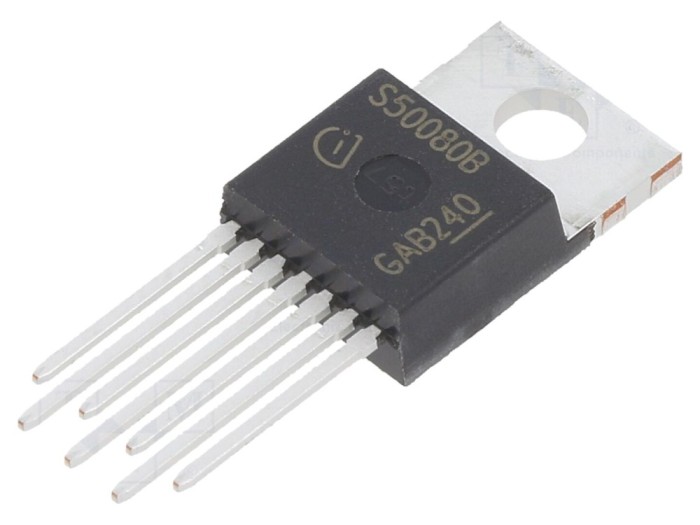 Power switch high-side 9,5A THT