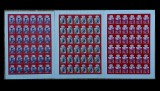 U.R.S.S. /Rusia 1980 ,&quot;35 ani al II-lea Razboi Mondial&quot;,serie in coli de 36,MNH, Nestampilat