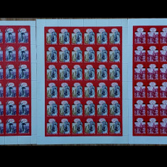 U.R.S.S. /Rusia 1980 ,"35 ani al II-lea Razboi Mondial",serie in coli de 36,MNH