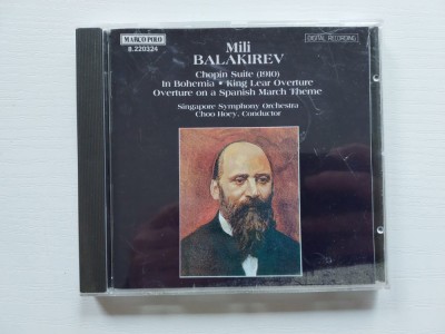 CD Mili Balakirev &amp;ndash; Chopin Suite, In Bohemia, King Lear Overture foto