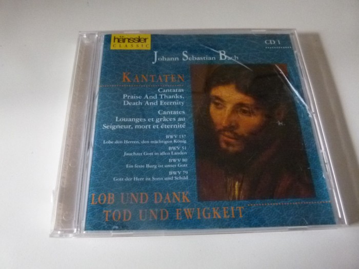 Kantaten - Bach, cd