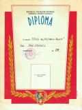 A4529N Diploma Militar de frunte, Ministerul Apărării Naționale, Republica Socialistă Rom&acirc;nia