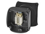 Cutie de Conexiuni IP66 Neagră 93x93x62mm