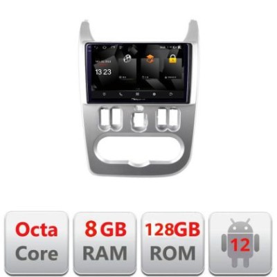 Navigatie Dacia Duster 2010-2012 5960Pro-099 Android Octa Core Qualcomm 2K Qled 8+128 DTS DSP 360 4G Optical CarStore Technology foto