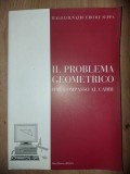 Il problema geometrico Dal compasso al cabri