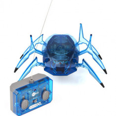 Jucarie Electronica HexBug Microrobot Scarab XL cu Telecomanda Albastru foto