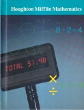 Carte Matematica Houghton Mifflin, 479 pagini, 21x28 cm, Cartonata, Engleza, 1989