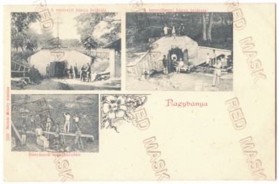 462 - BAIA-MARE, minerit, Litho, Romania - old postcard - unused foto