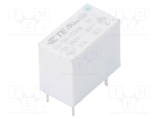 Releu electromagnetic SPST-NO 5VDC 10A TE Connectivity