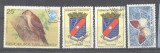 Madagascar 1960/75 Lot, Birds, Heraldry, Butterfly, used AE.250