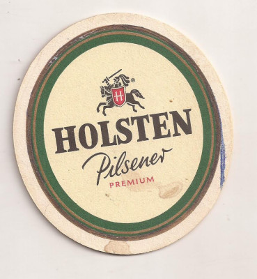 L2 - suport pentru bere din carton / coaster - Holsten foto