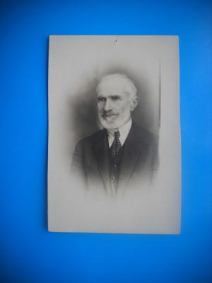 HOPCT 436 S DOMN CU BARBA IN 1928 -FOTOGRAFIE VECHE TIP 1/2 CP-RO foto