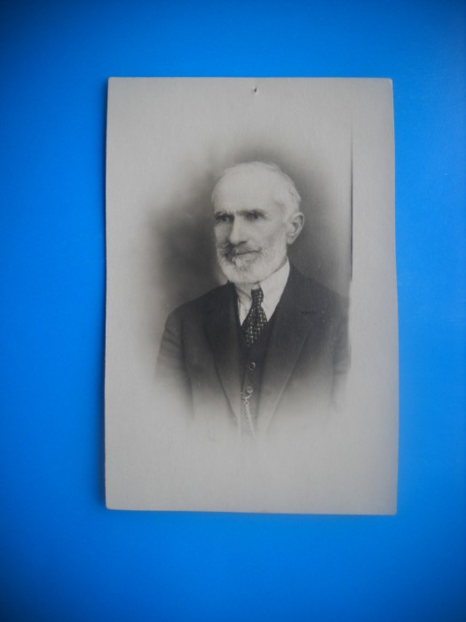 HOPCT 436 S DOMN CU BARBA IN 1928 -FOTOGRAFIE VECHE TIP 1/2 CP-RO