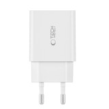 Incarcator Tech-Protect C35w alb