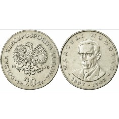 Polonia 1976 - 20 zloty, circulata