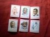 Serie Mauritius 1969 - 100 Ani Gandhi , 6 valori, Nestampilat